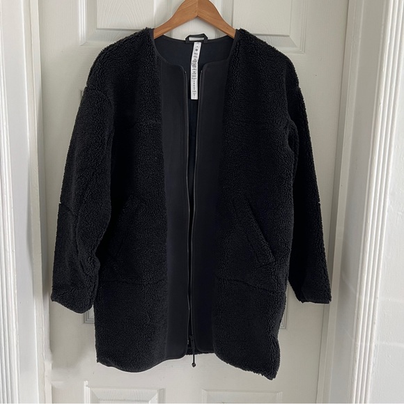 Lululemon Collarless Textured Fleece Full Zip - Picture 7 of 9